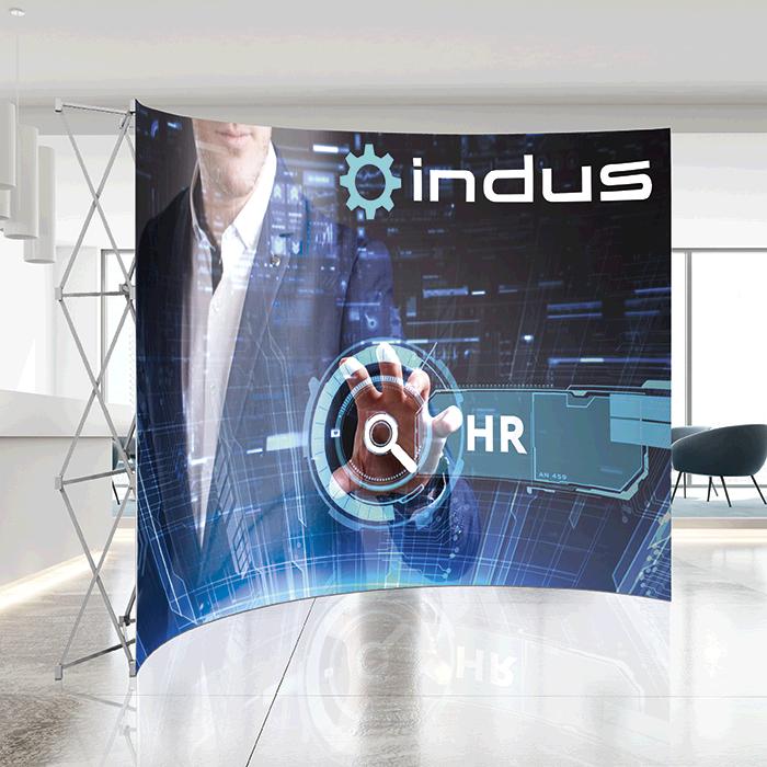 Banner Walls Curved 2.25m x 2.25m